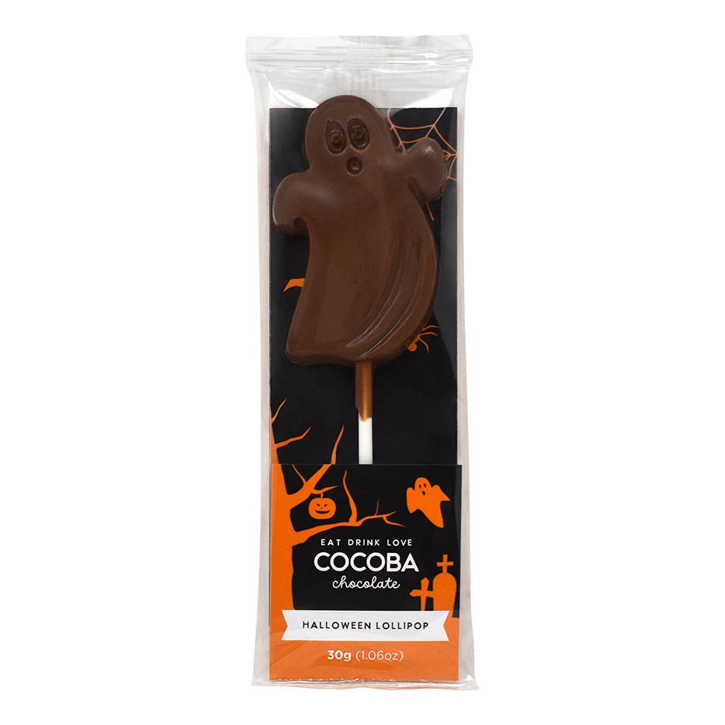 Halloween Chocolate Lollipops - Ghost, Skull & Pumpkin