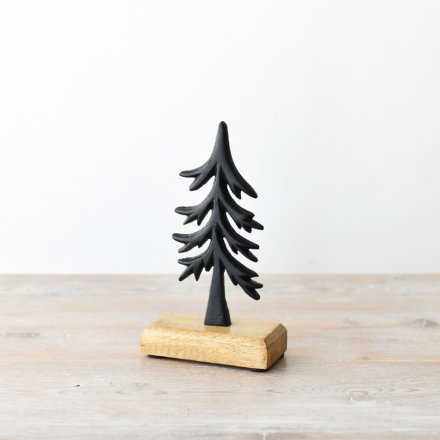 Black Tree on Base, 18cm