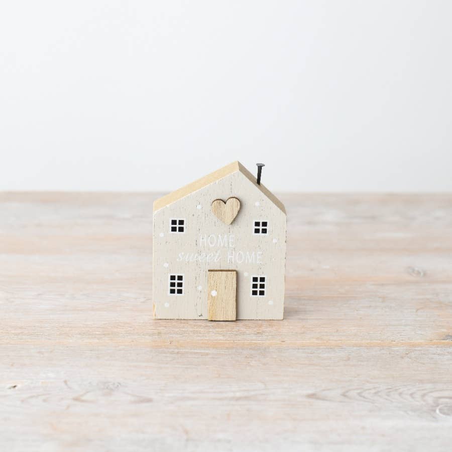 Home Sweet Home Wooden House, 8cm