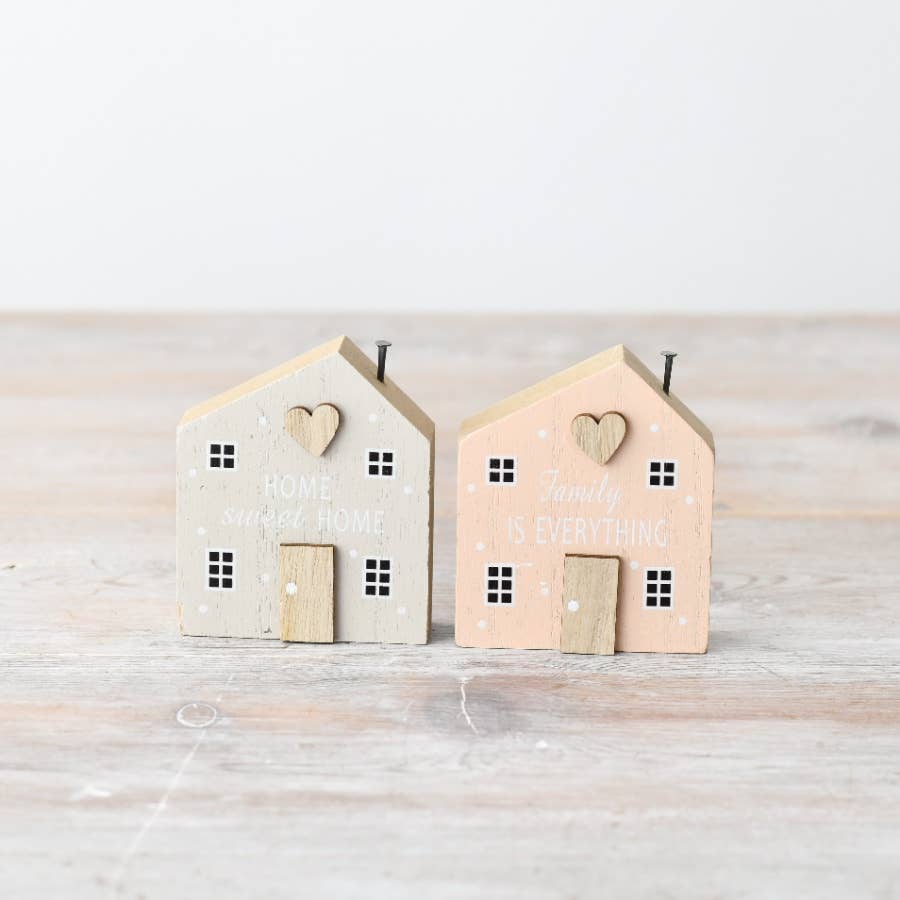 Home Sweet Home Wooden House, 8cm