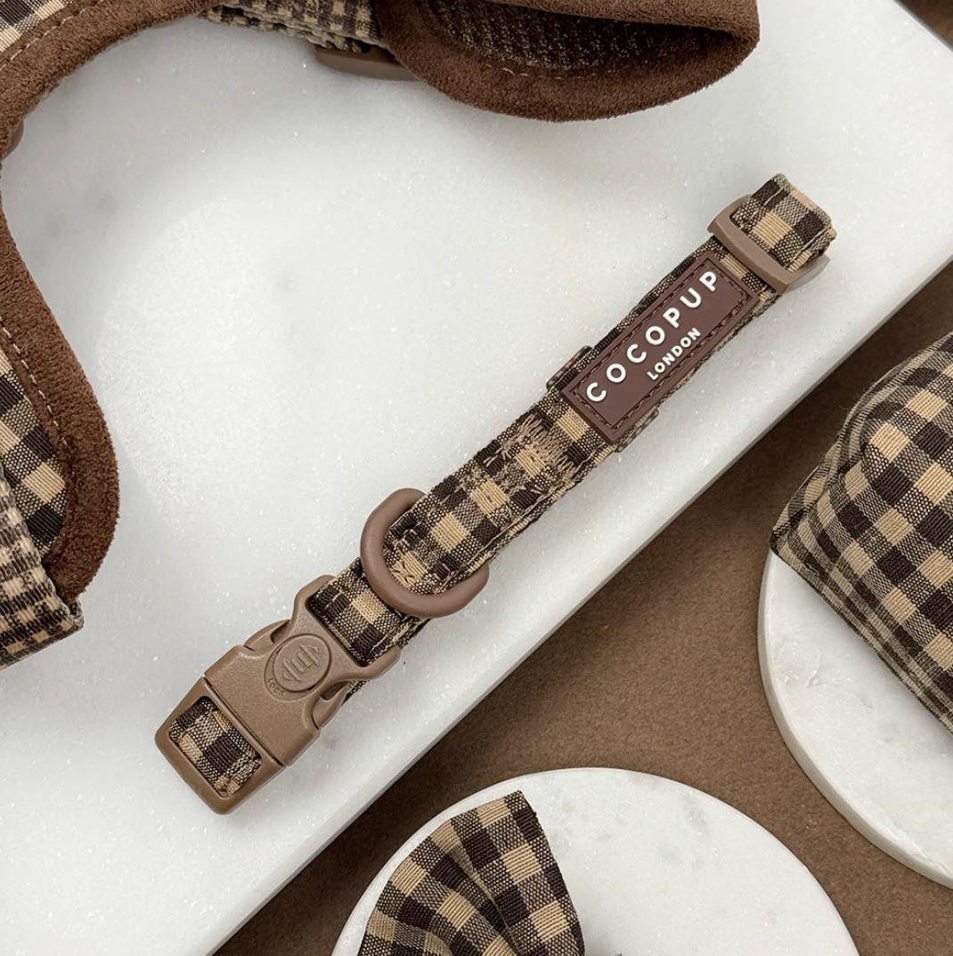 Cotswolds Check COLLAR: Large