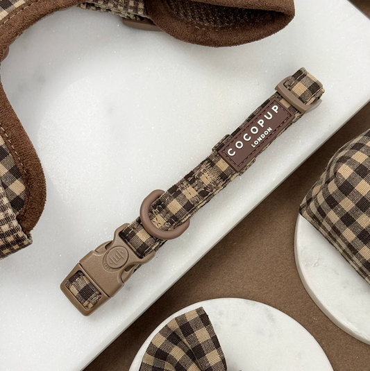 Cotswolds Check COLLAR: Large