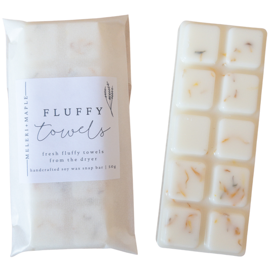 Fluffy Towels Scented Snap Bar Wax Melt