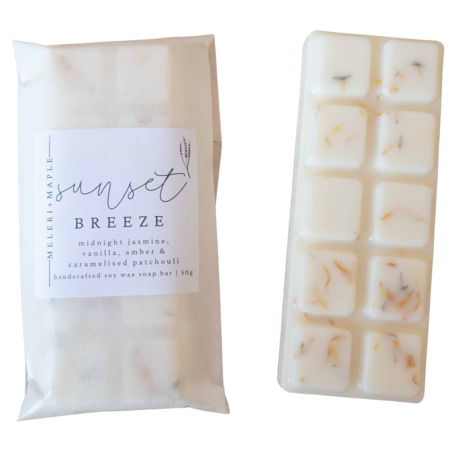 Sunset Breeze Scented Snap Bar Wax Melt