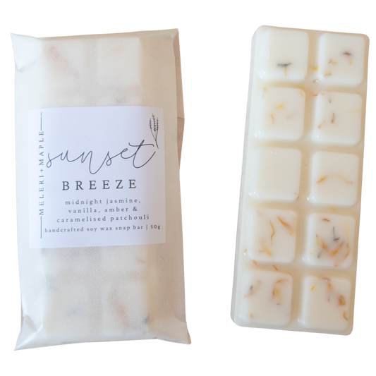 Sunset Breeze Scented Snap Bar Wax Melt
