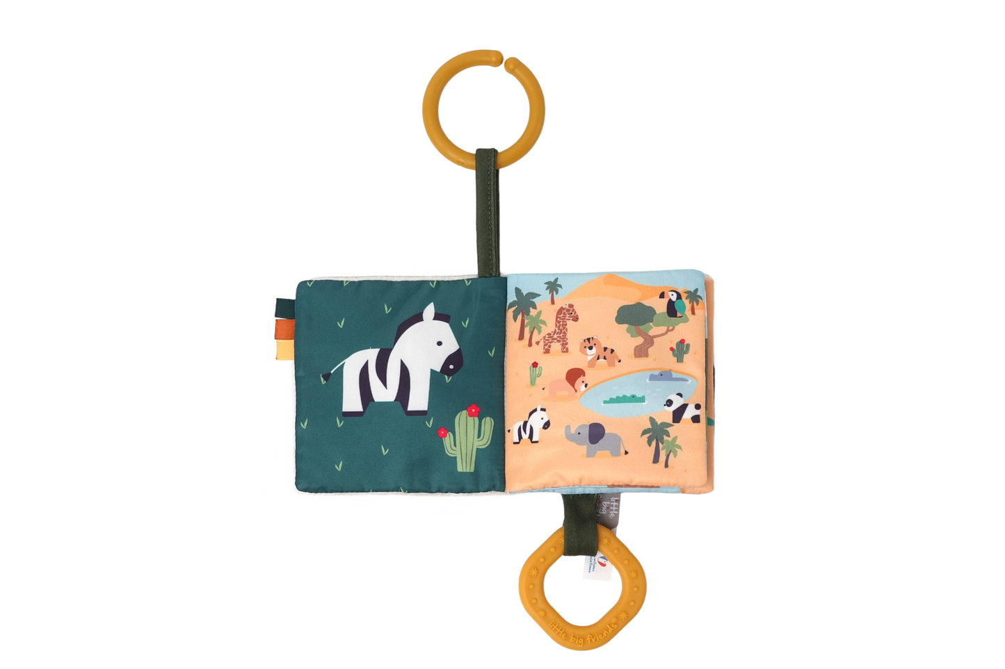Little Big Friends Jungle Soft Baby Book