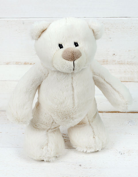 Cream Standing Plush Soft Toy Bear