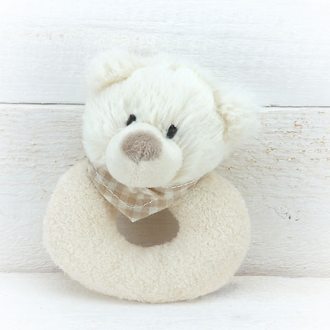 Bear Baby Rattle & Pop up Gift Box