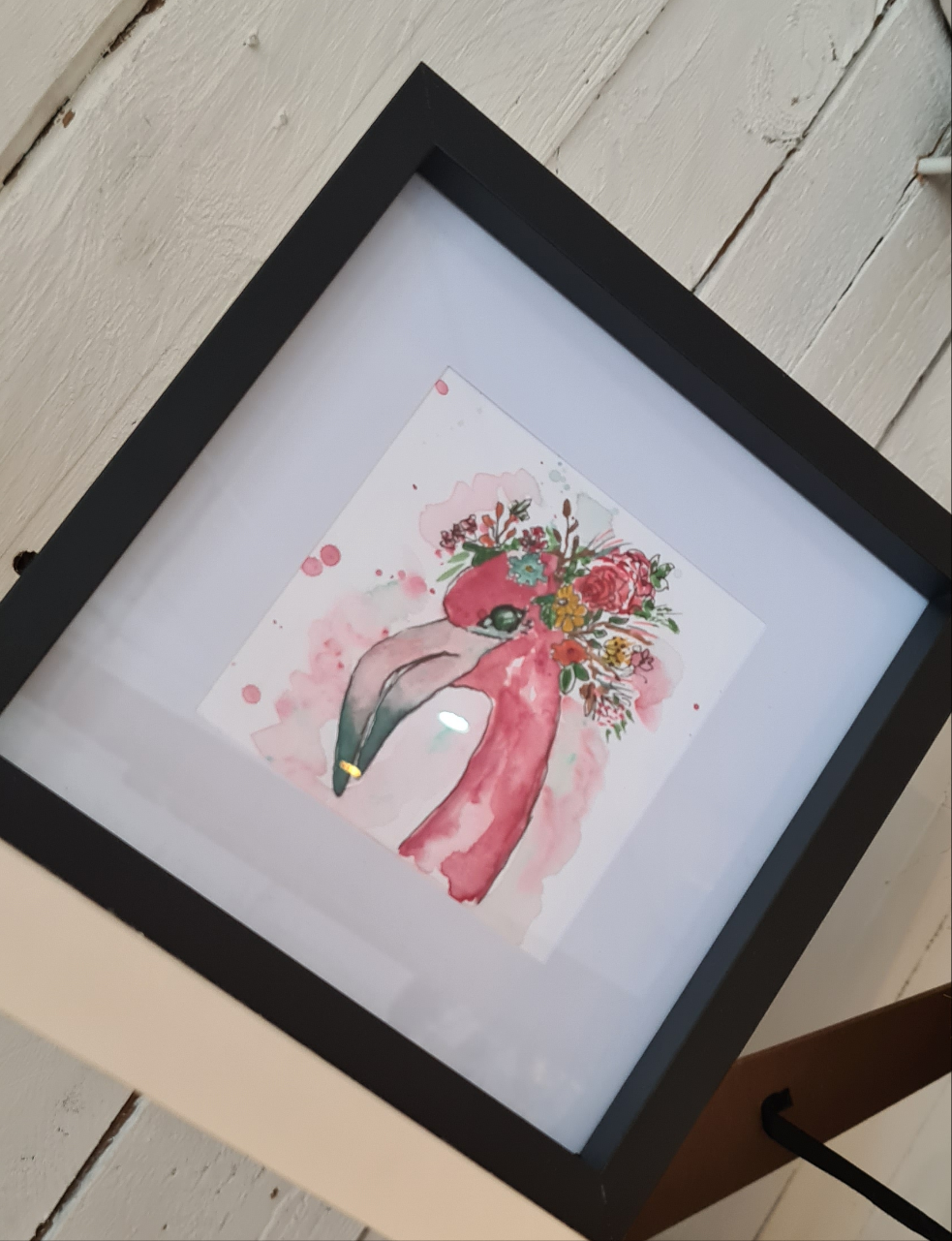 Watercolour bespoke framed print - Petals and Paint