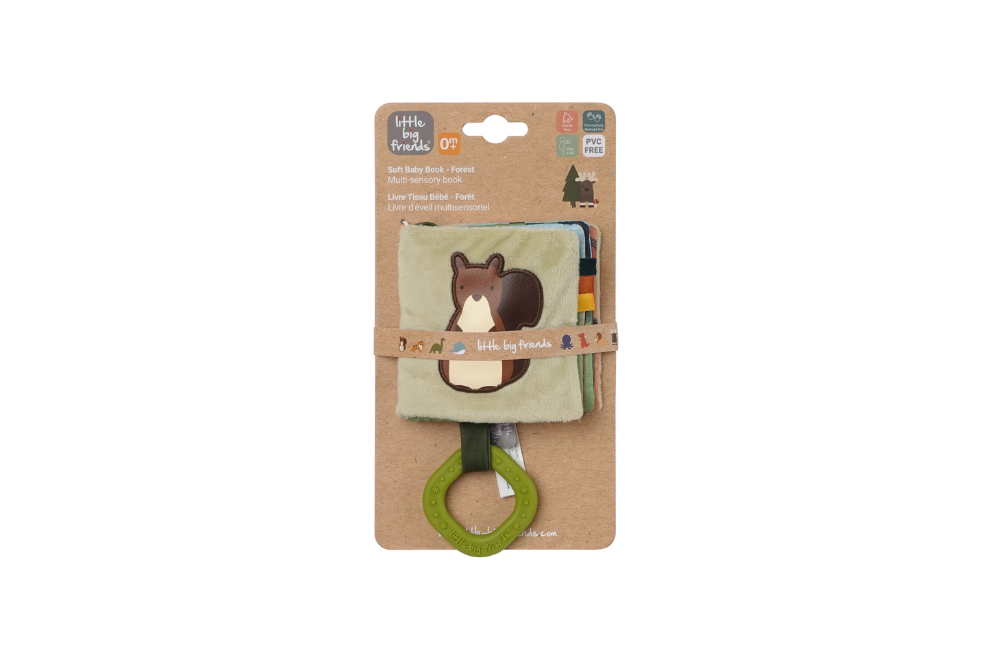 Little Big Friends Forest Soft Baby Book