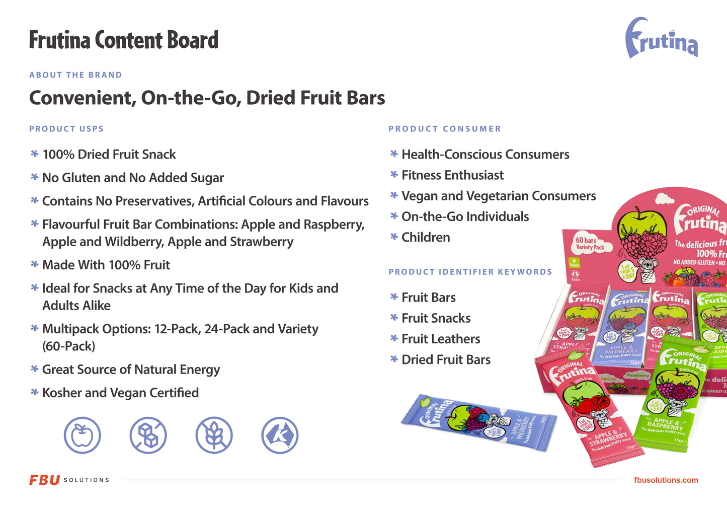 Frutina 100% Fruit Snack