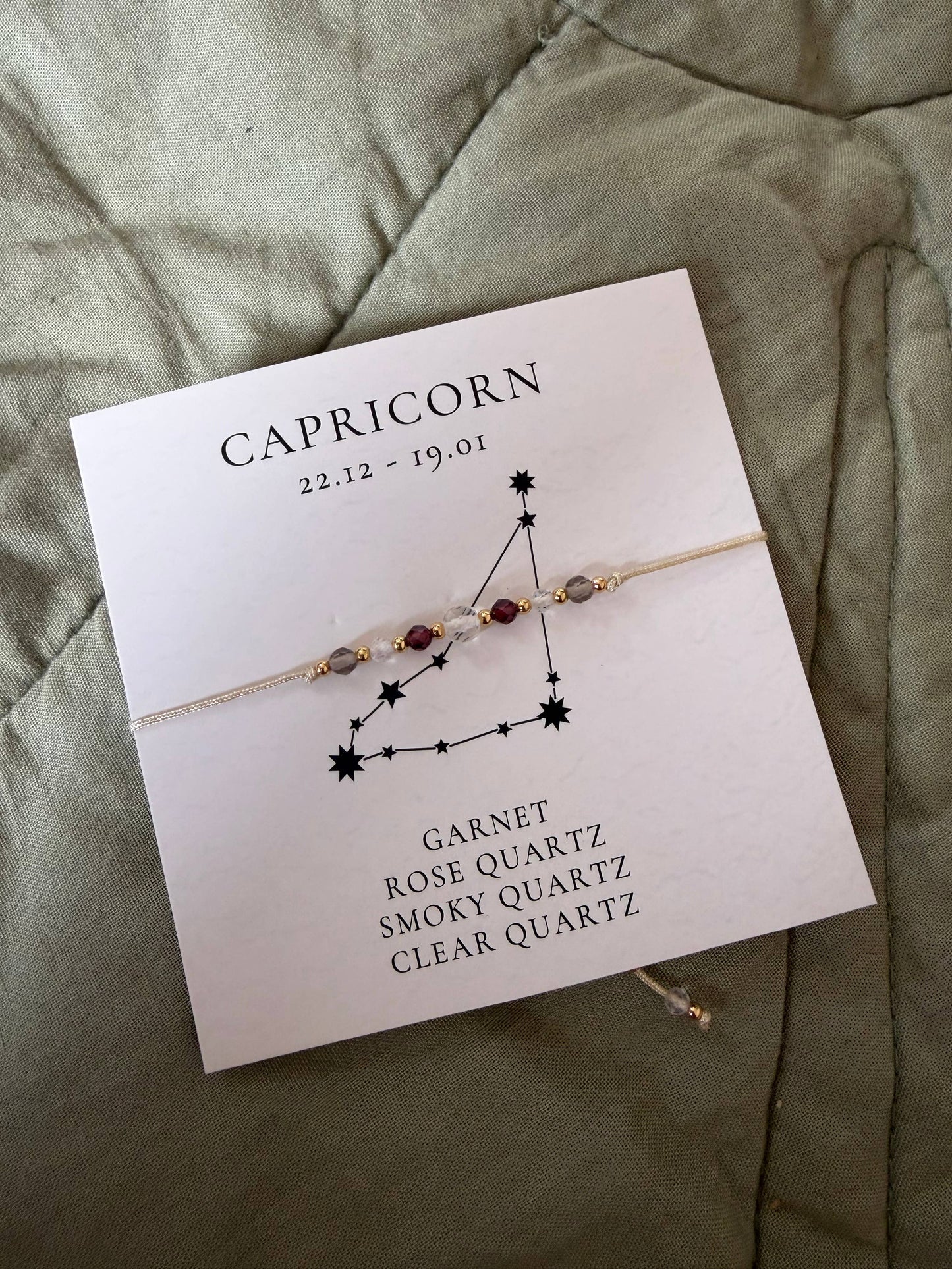Star sign bracelets set of 12