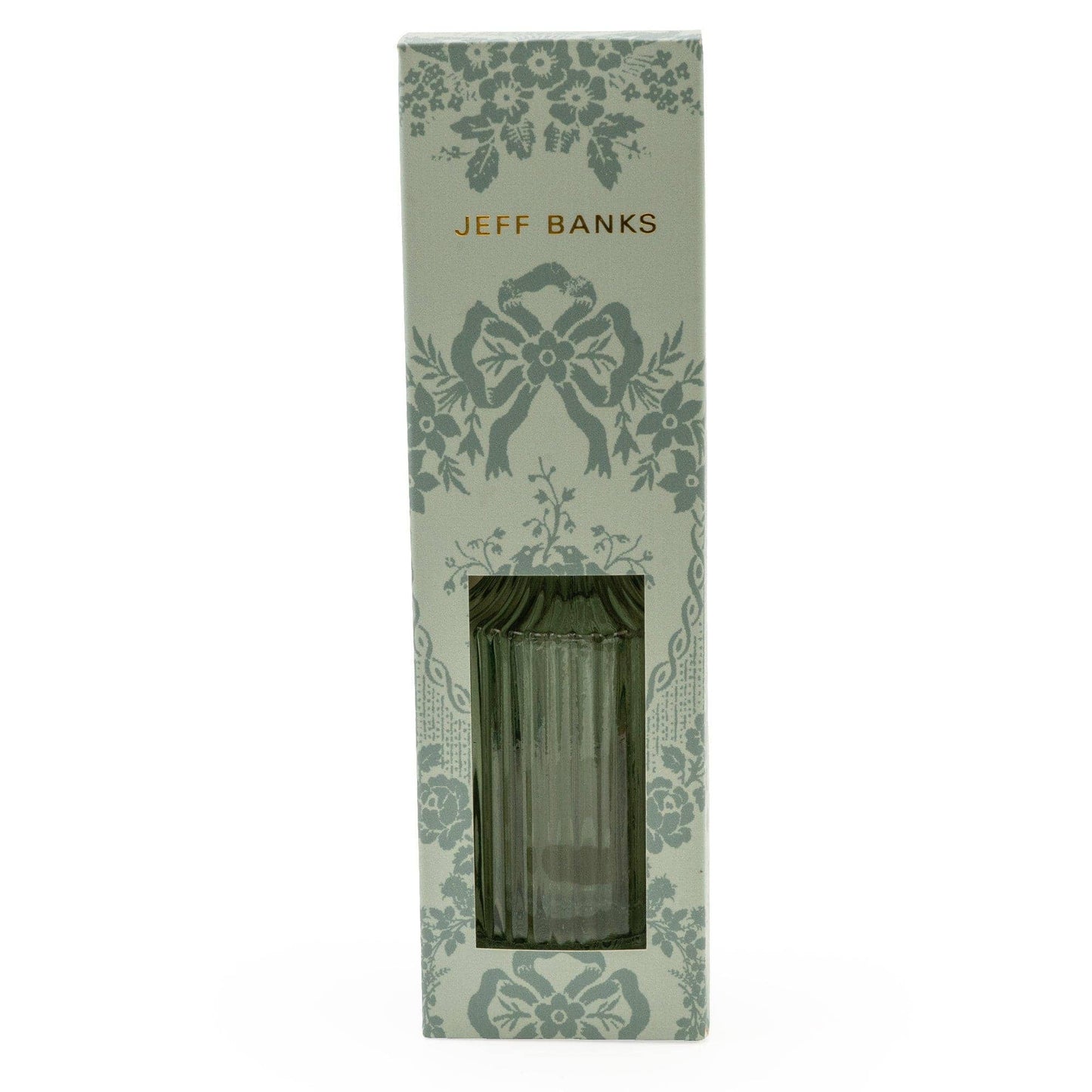 Jeff Banks 150ml Ridged Glass Reed Diffuser - Ether 6PK