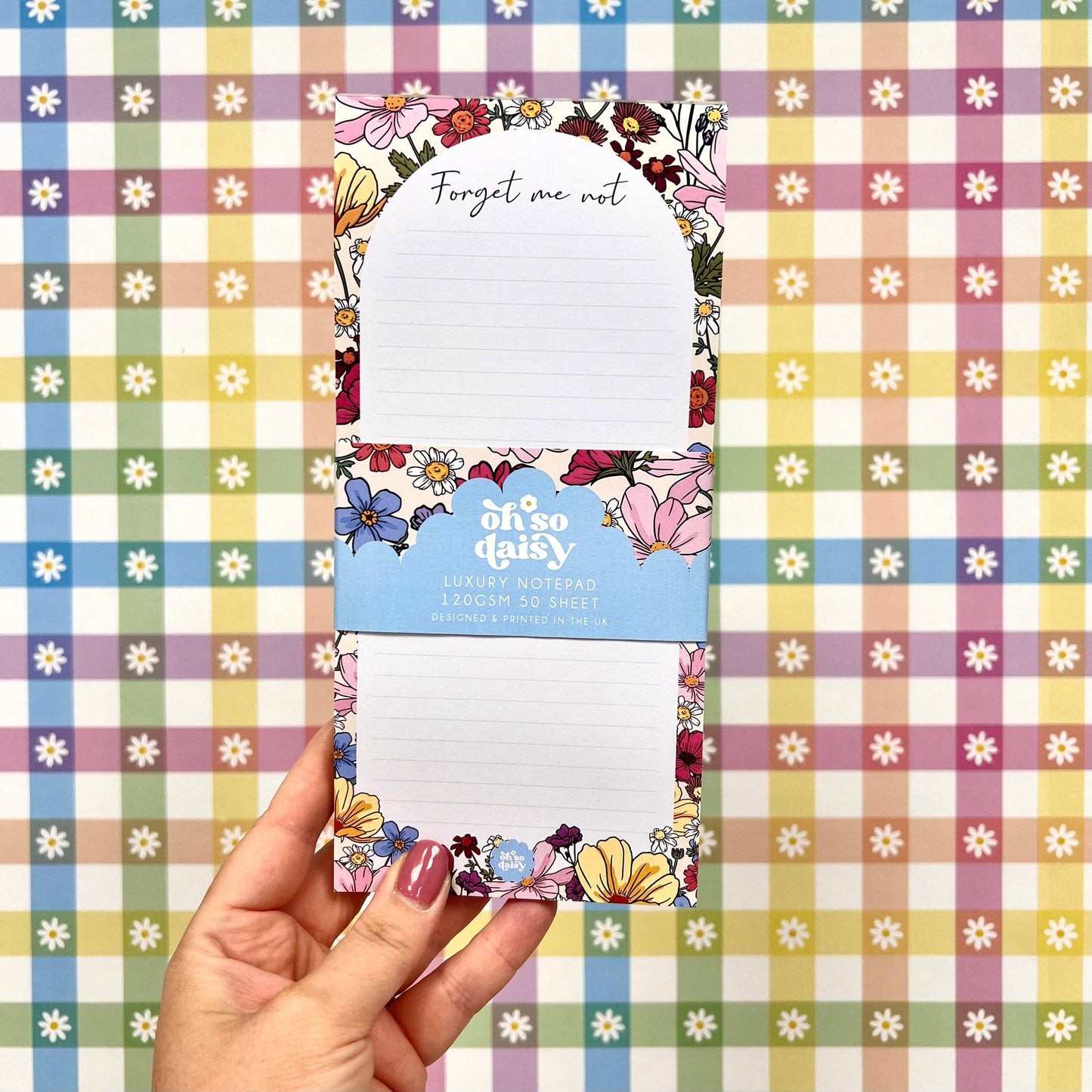 SHE’S A WILDFLOWER - DL SHOPPING LIST NOTEPAD