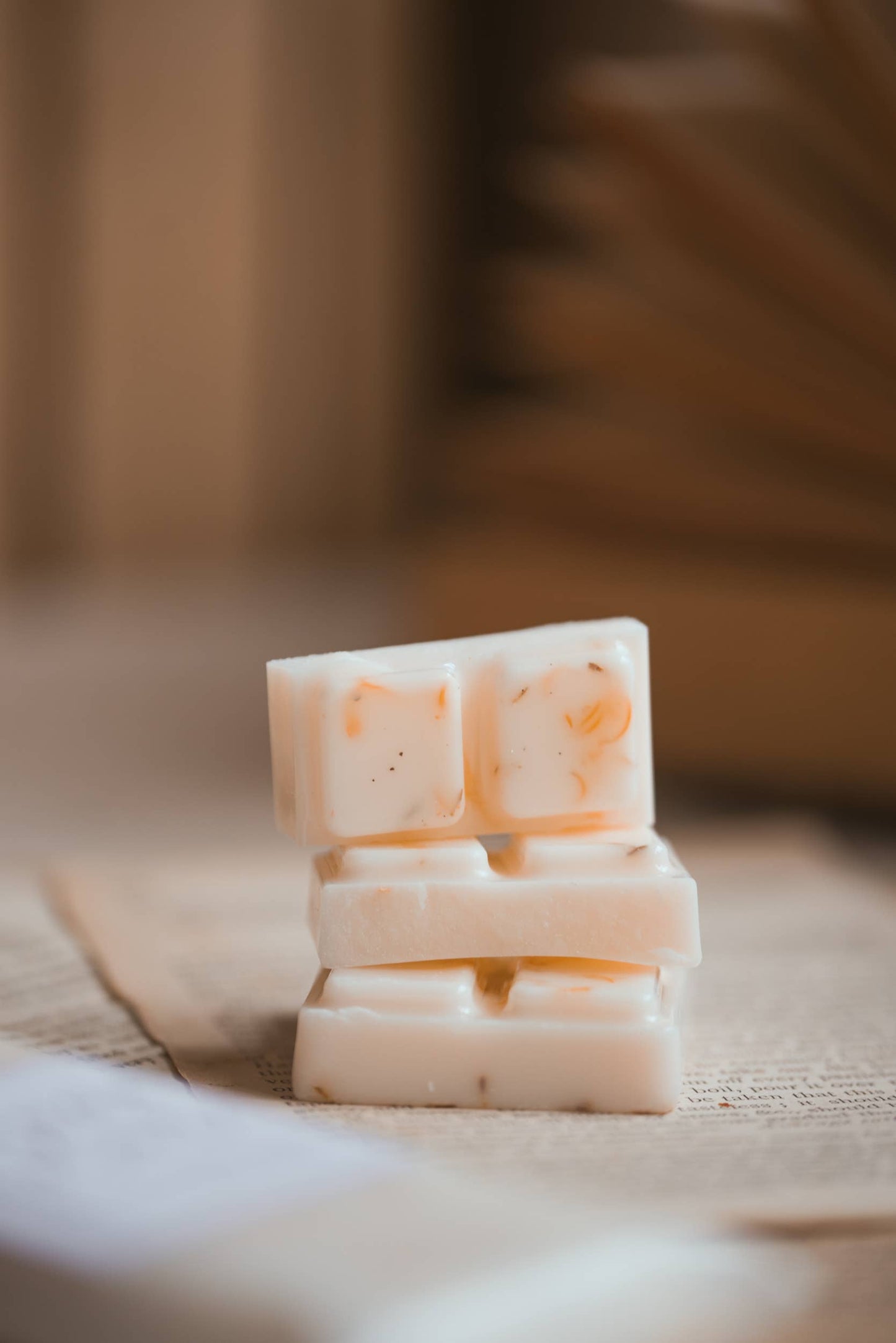 Warm Vanilla Sugar Scented Snap Bar Wax Melt