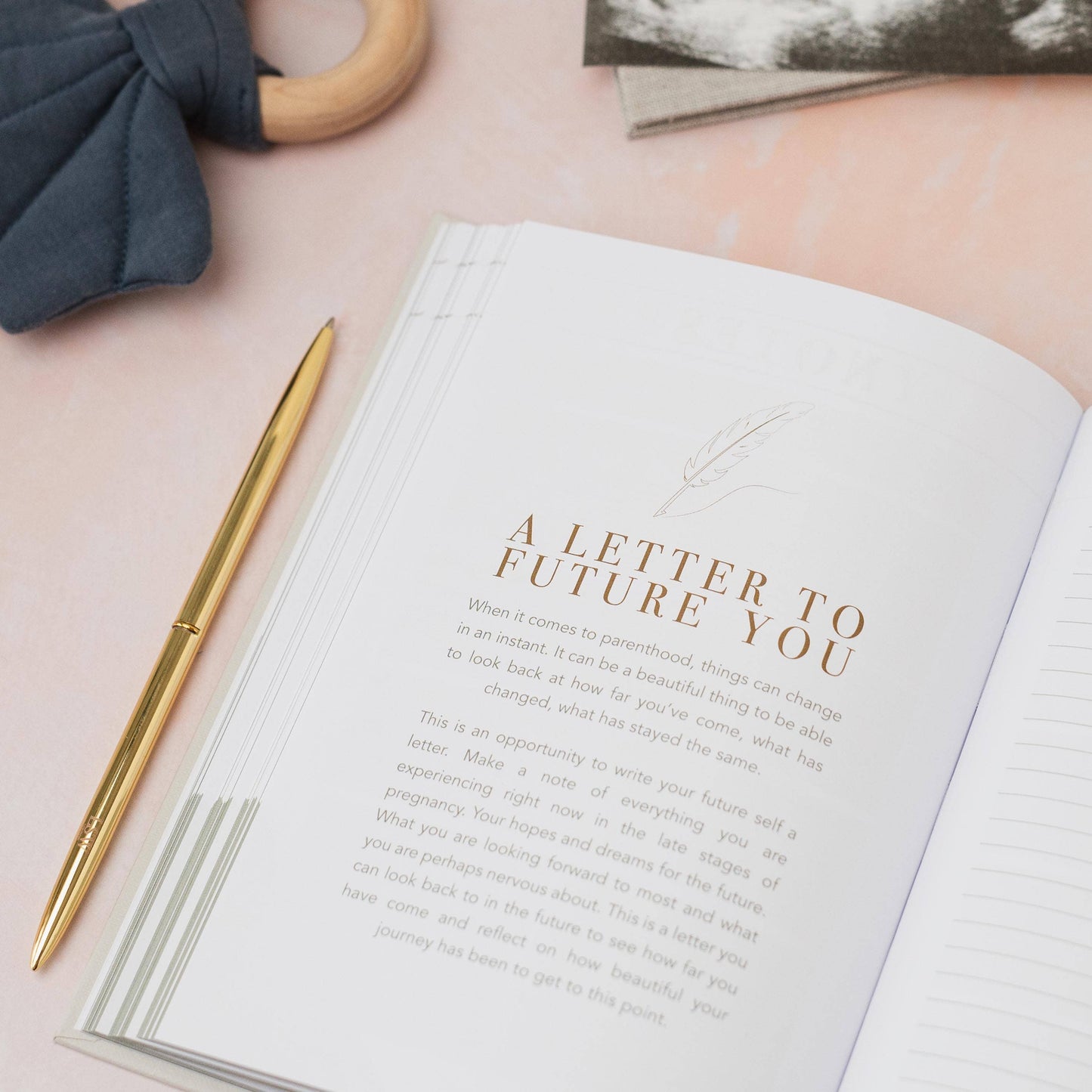 Mama Notes: Pregnancy Journal for Positive Birth - Mum Gifts