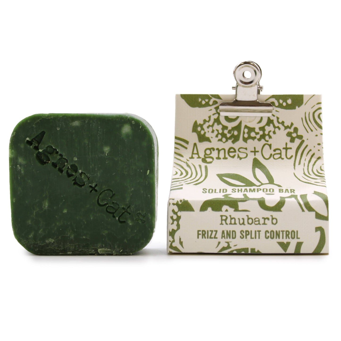 Solid Shampoo Bar 60g Rhubarb