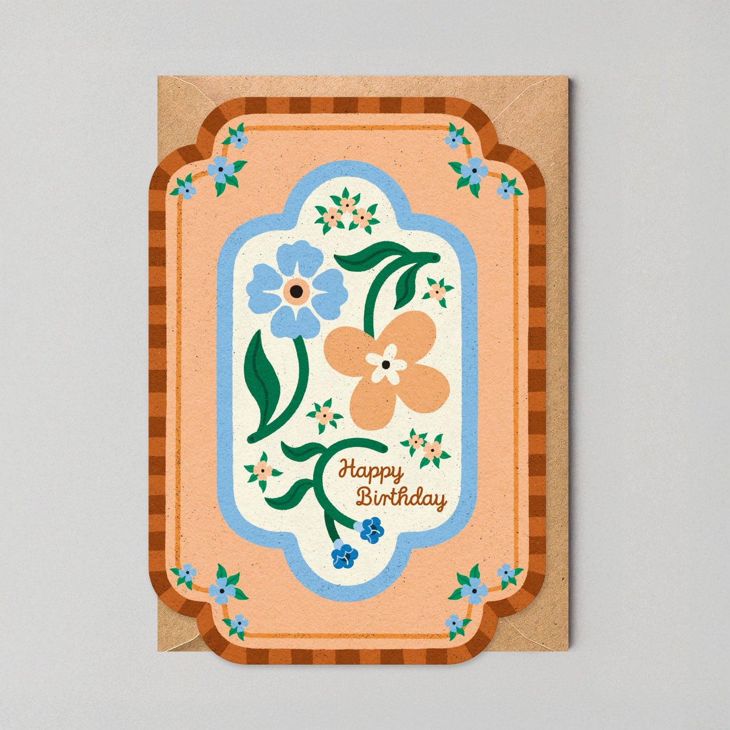Meadow Tile by Edyta Demurat - Birthday Card