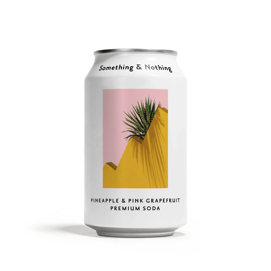 Pineapple & Pink Grapefruit Premium Soda