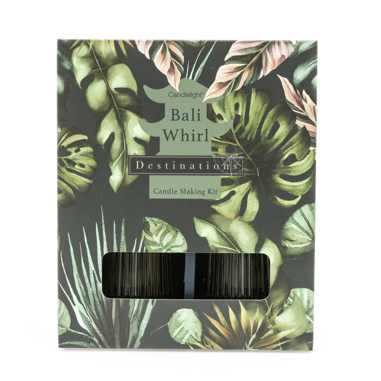 Bali Whirl Candle Making Kit Set with Groves of Corsia Scent