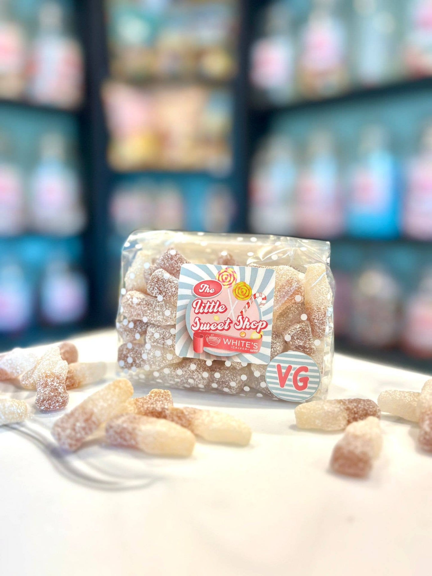 Fizzy Cola Bottles Sweet Bag 250g