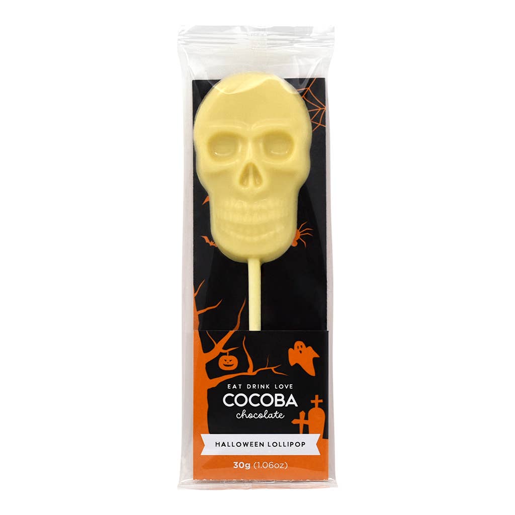 Halloween Chocolate Lollipops - Ghost, Skull & Pumpkin