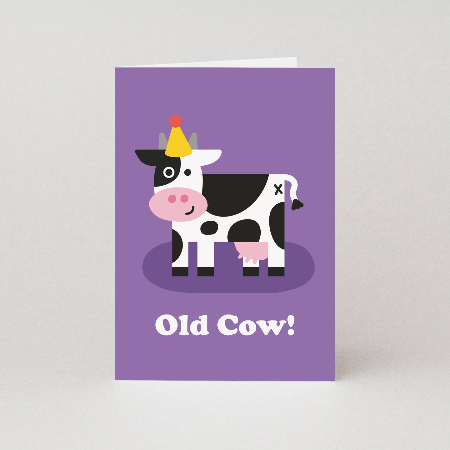 Old Cow Birthday Card | Funny Birthday Cards | Greeting Card