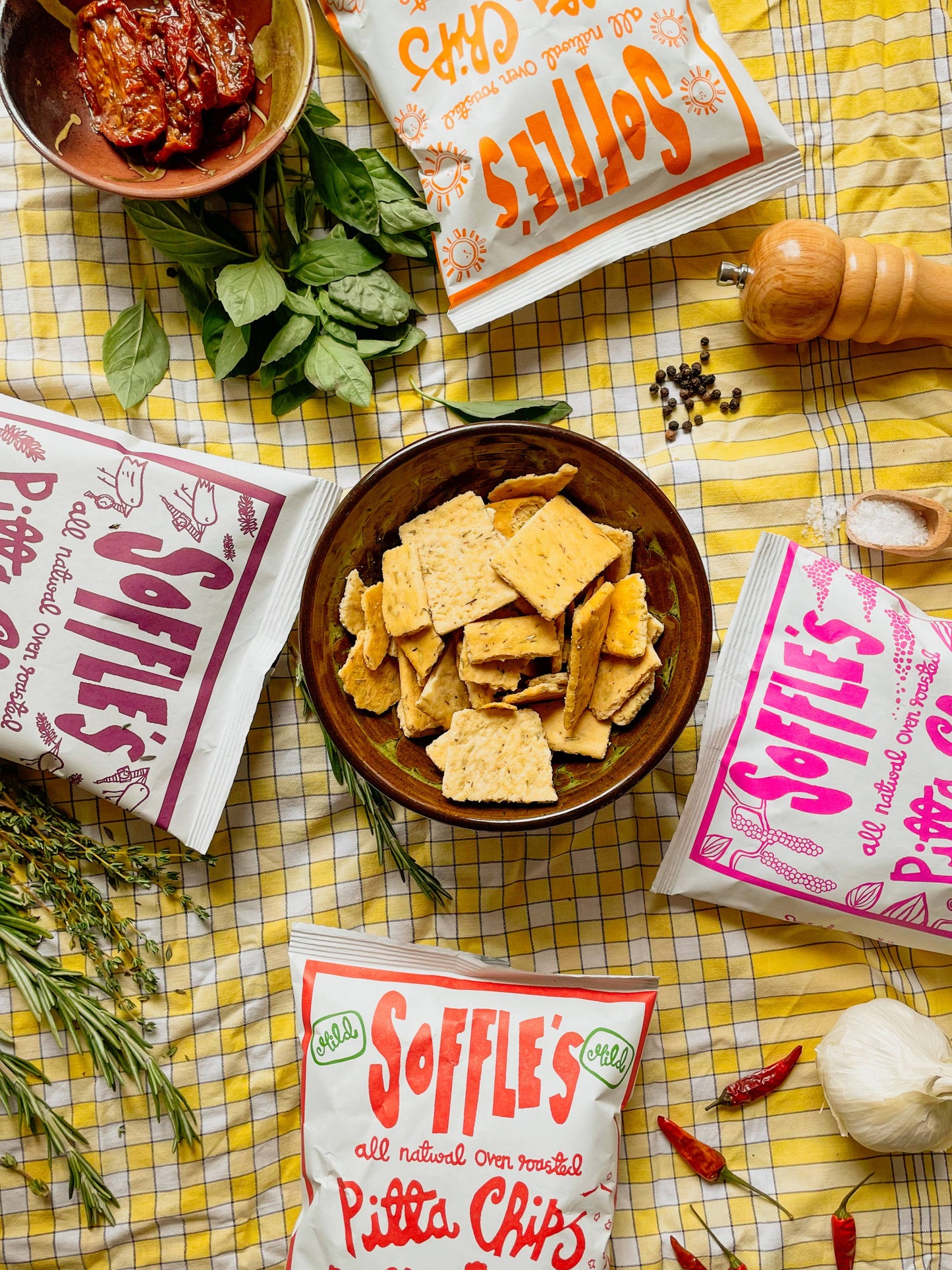 Rosemary & Thyme Classic Pitta Chips 60g