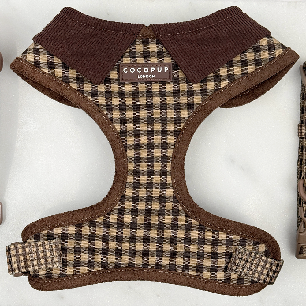 Cotswolds Check Adjustable Neck HARNESS: S