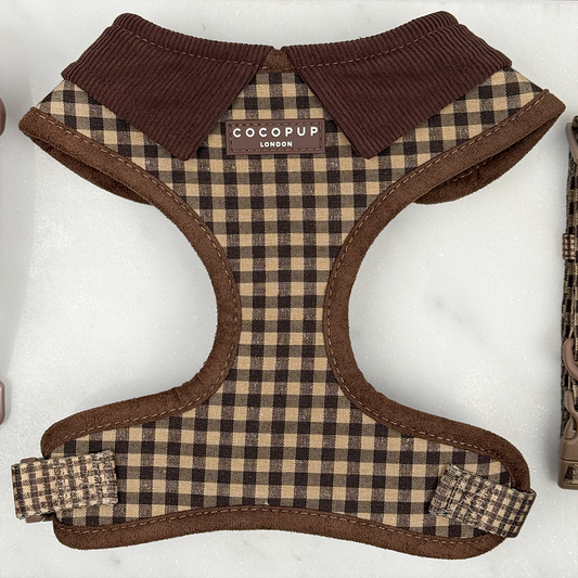Cotswolds Check Adjustable Neck HARNESS: S