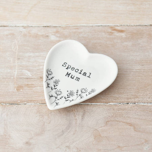 Special Mum Floral Trinket Dish