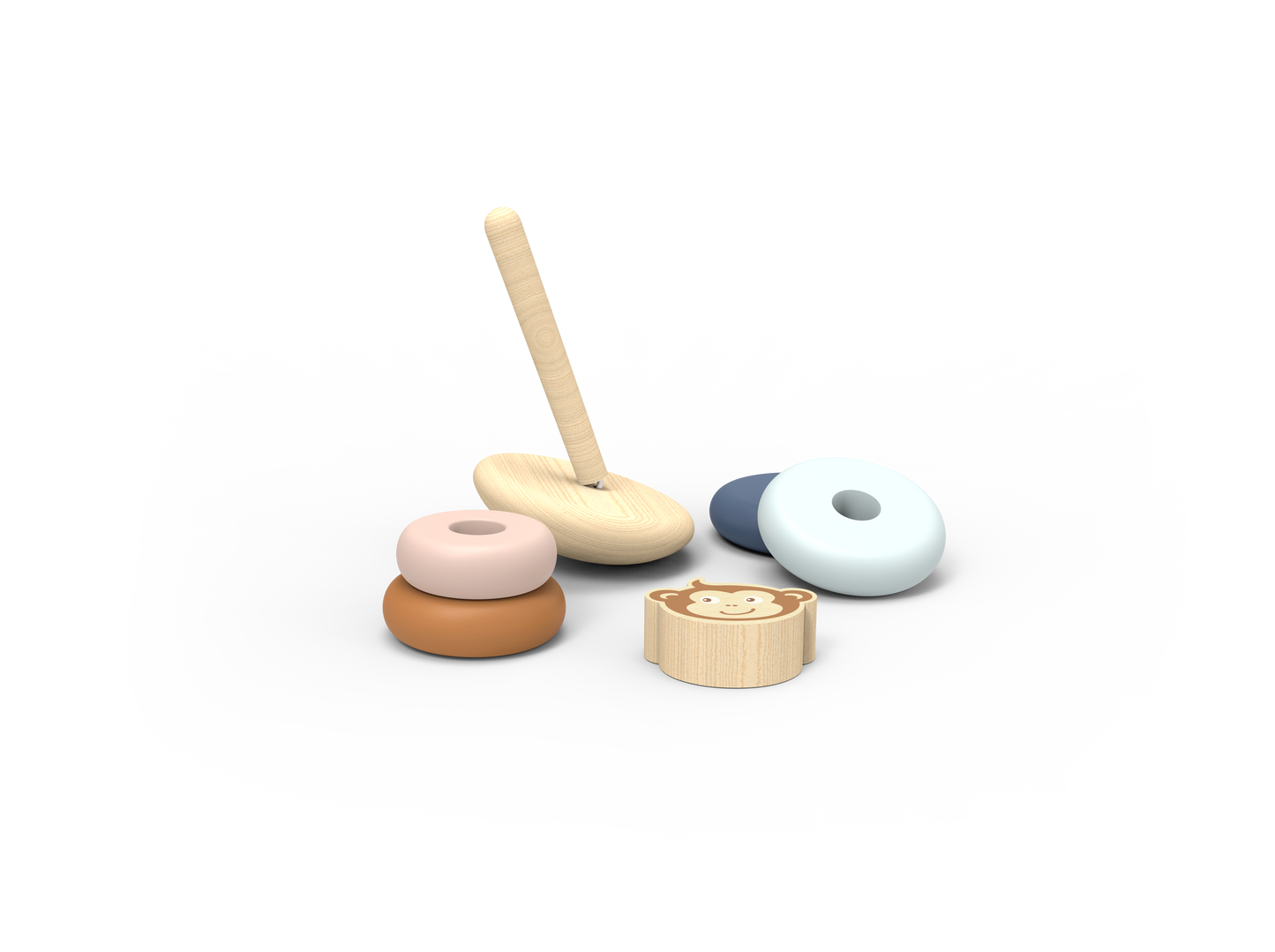 Monkey Roly-Poly Stacker