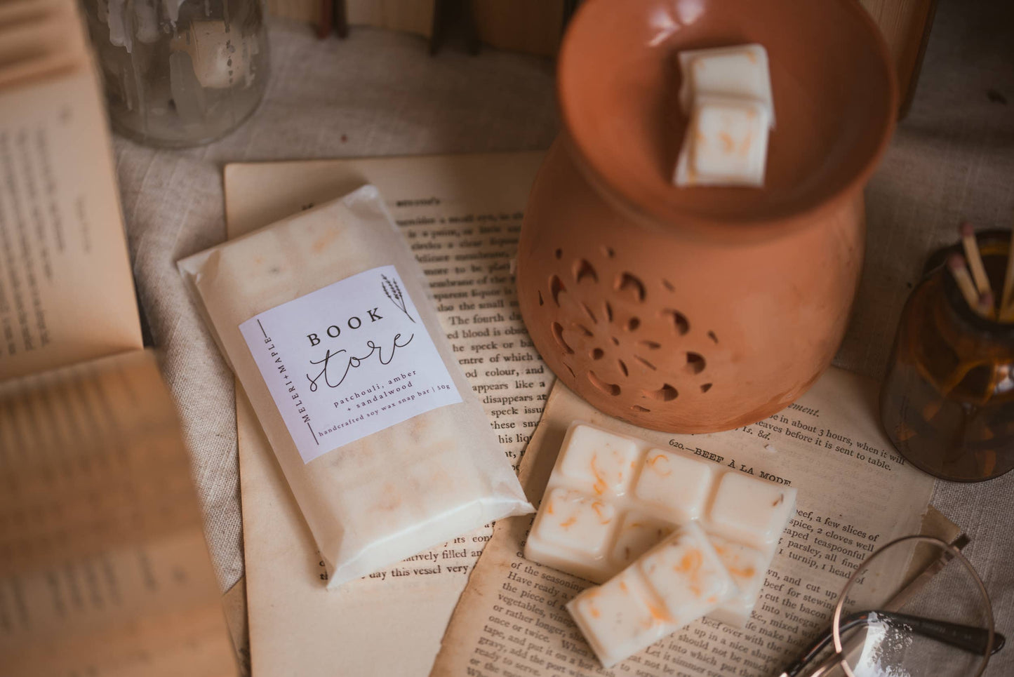 Wild Bluebell Scented Snap Bar Wax Melt