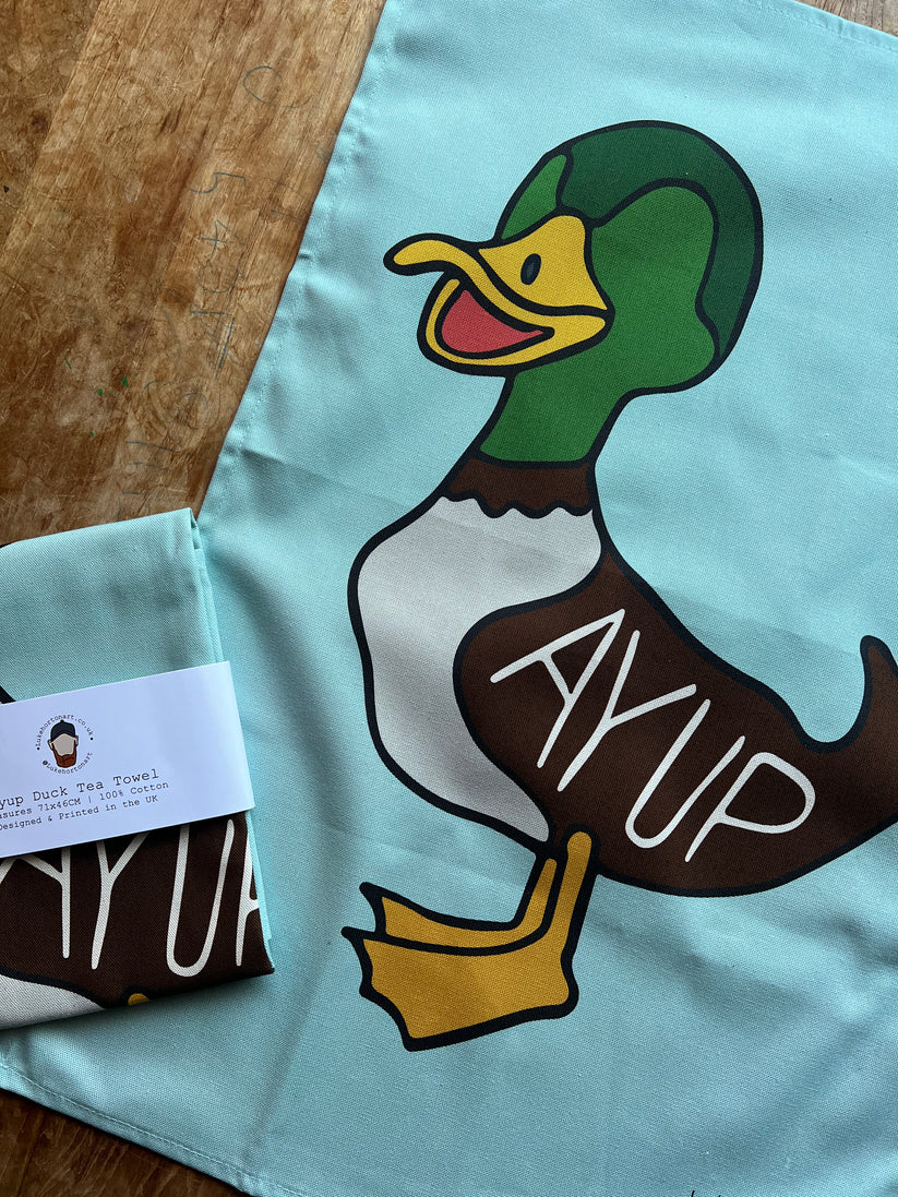 Ayup Duck - Tea Towel
