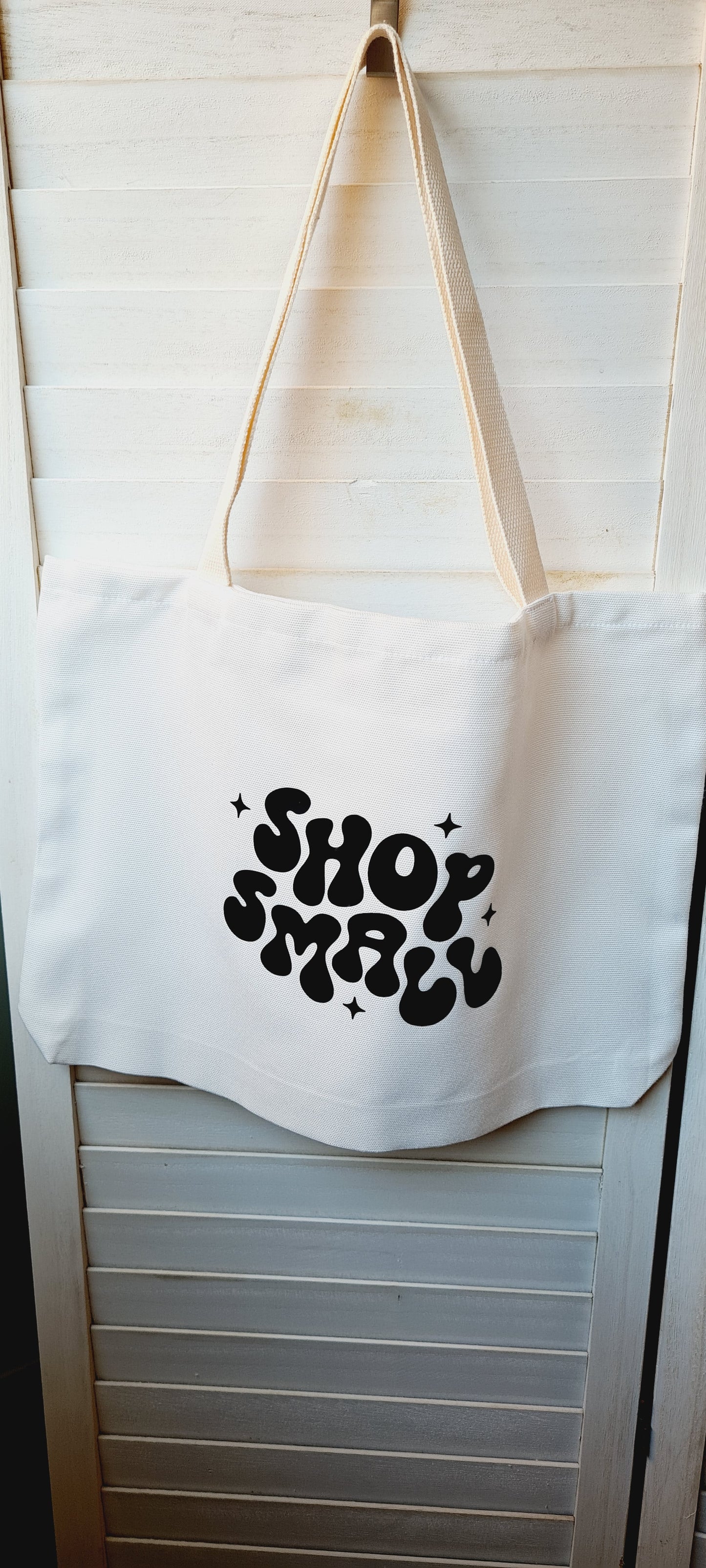 Shop Small Reusable Shopping Bag