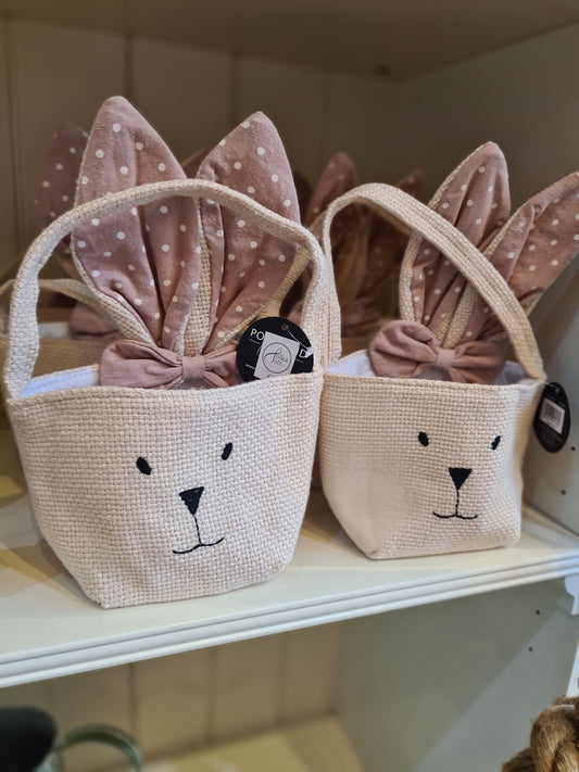 Bunny Ears Fabric Bag, 23cm