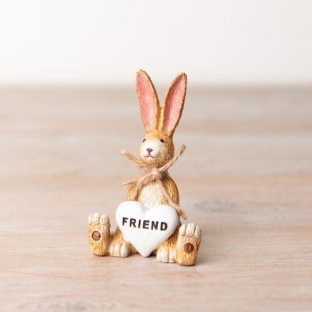 Mini Jasper Rabbit Friend, 8.5cm