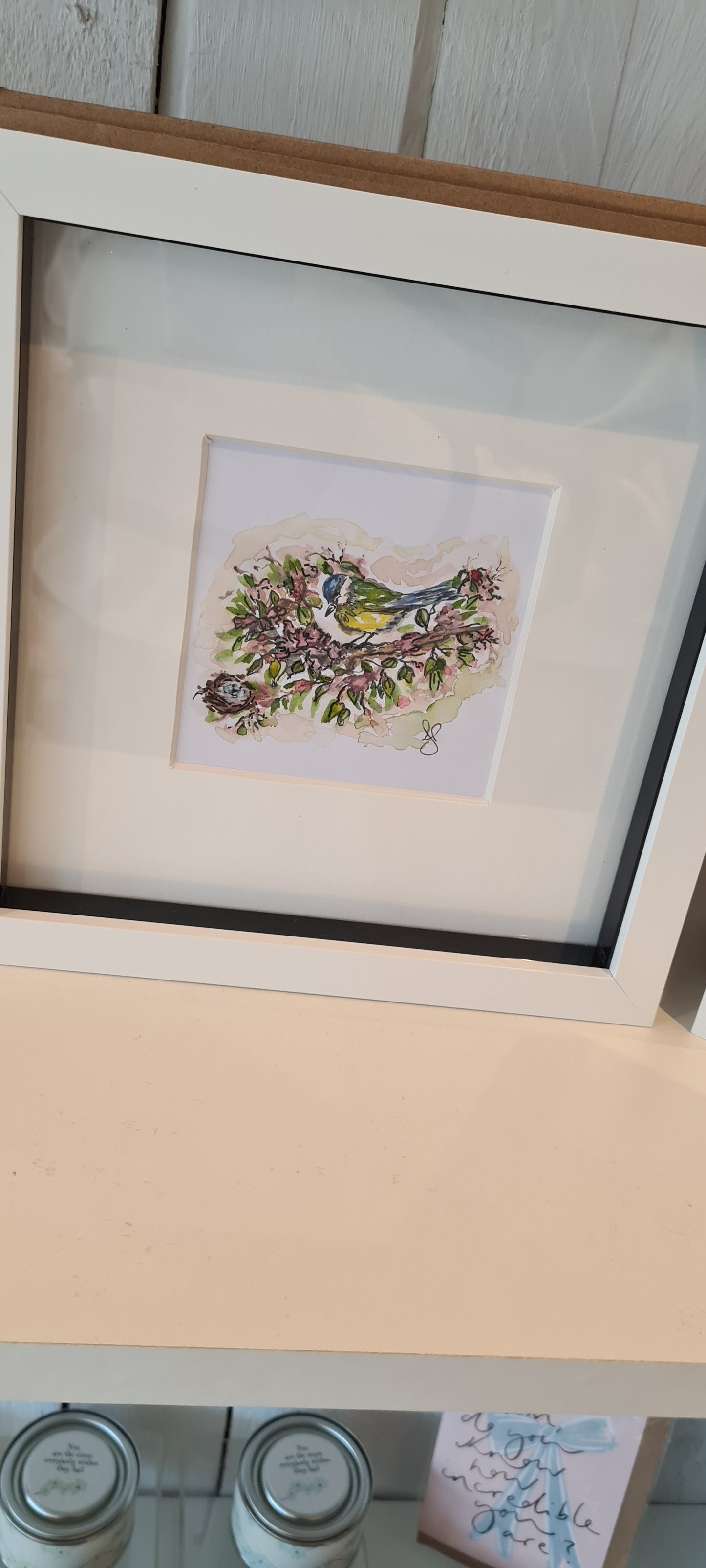 Watercolour bespoke framed print - Petals and Paint