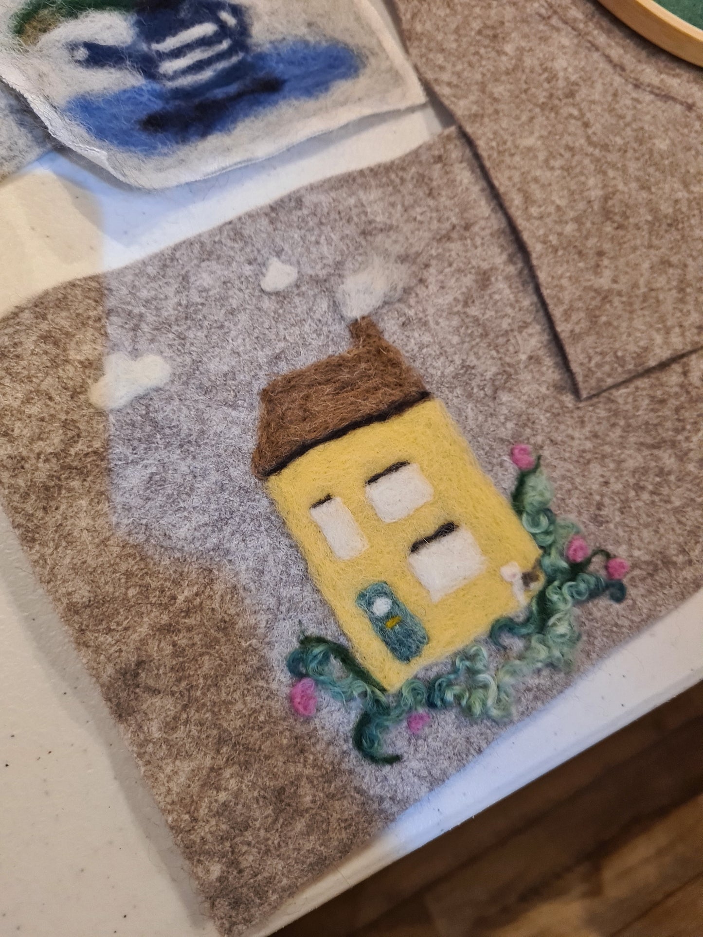 Adults Felting Class Tuesday 21st July 2026 6pm - 8pm with I felt Like it