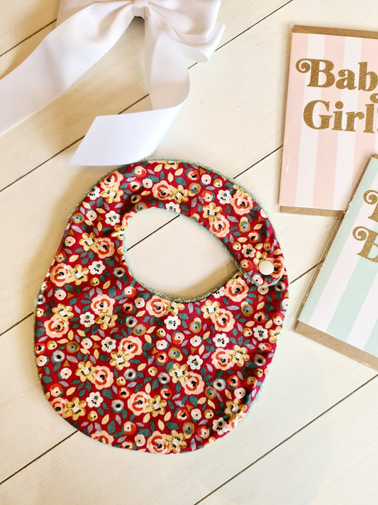 Handmade French Bamboo and Cotton Bibs