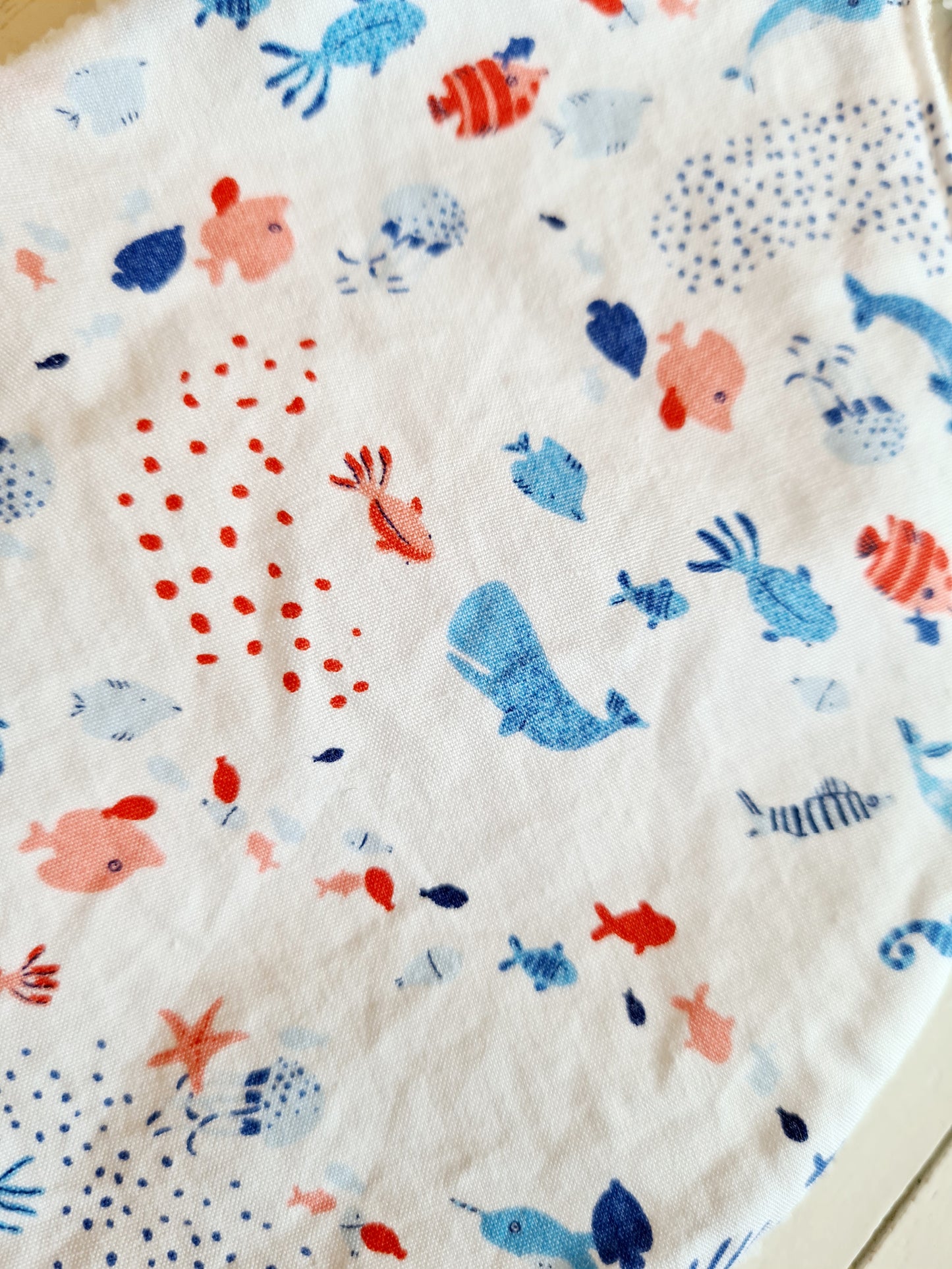 Handmade French Bamboo and Cotton Bibs