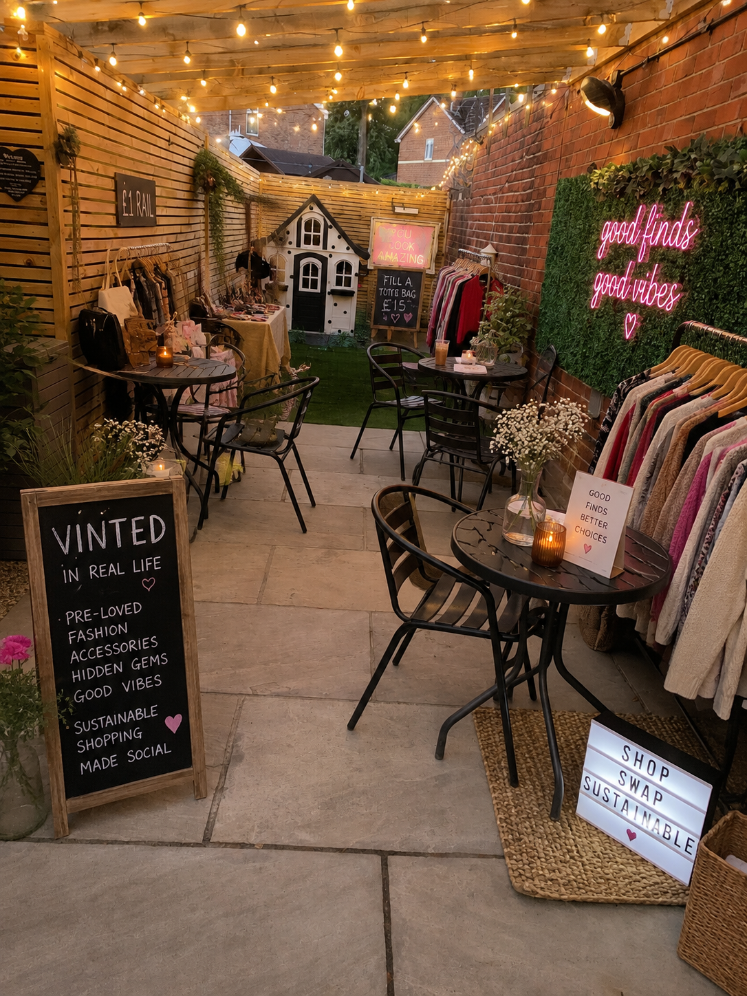 Pre Loved Clothing Sale - Polka Dott Garden