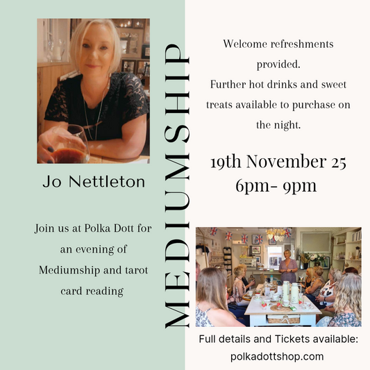Mediumship Evening with Jo Nettleton 19.11.25 6pm- 9pm