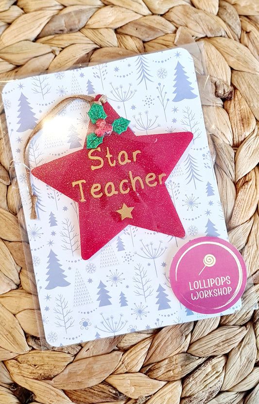 Thankyou Teacher Stars