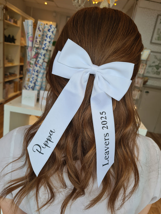 LEAVERS 2025 White Bow