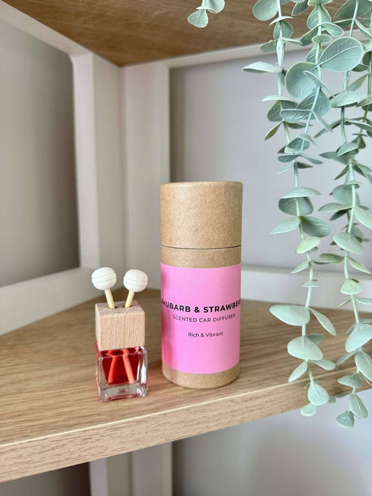 Rhubarb & Strawberry Car Diffuser