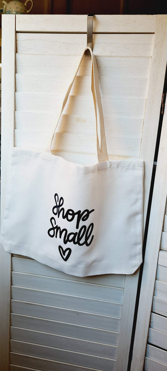 Shop Small Reusable Shopping Bag