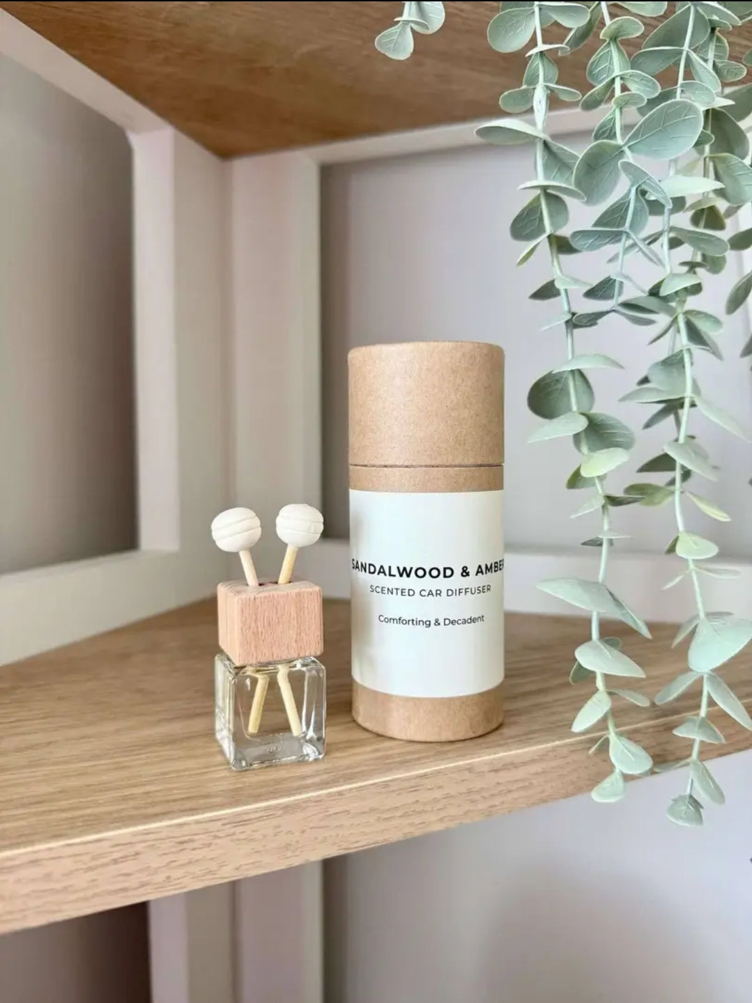 Sandalwood & Amber Car Diffuser