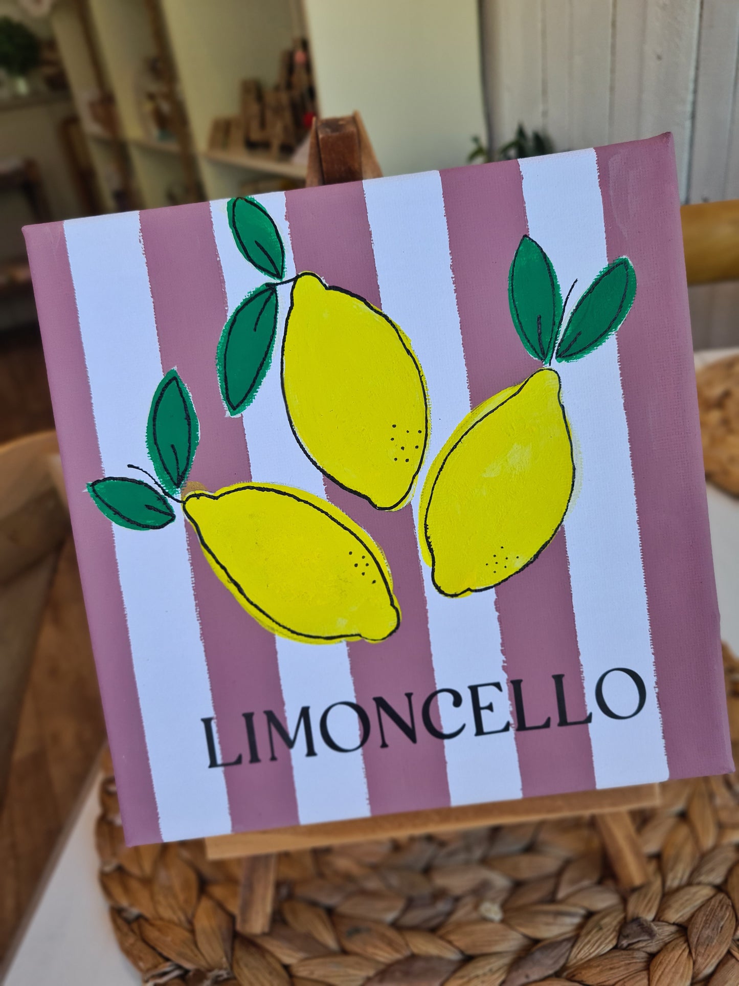 Paint & Sip Mediterranean Inspired Evening 19th June 6pm - 8pm with option to add Graze Box