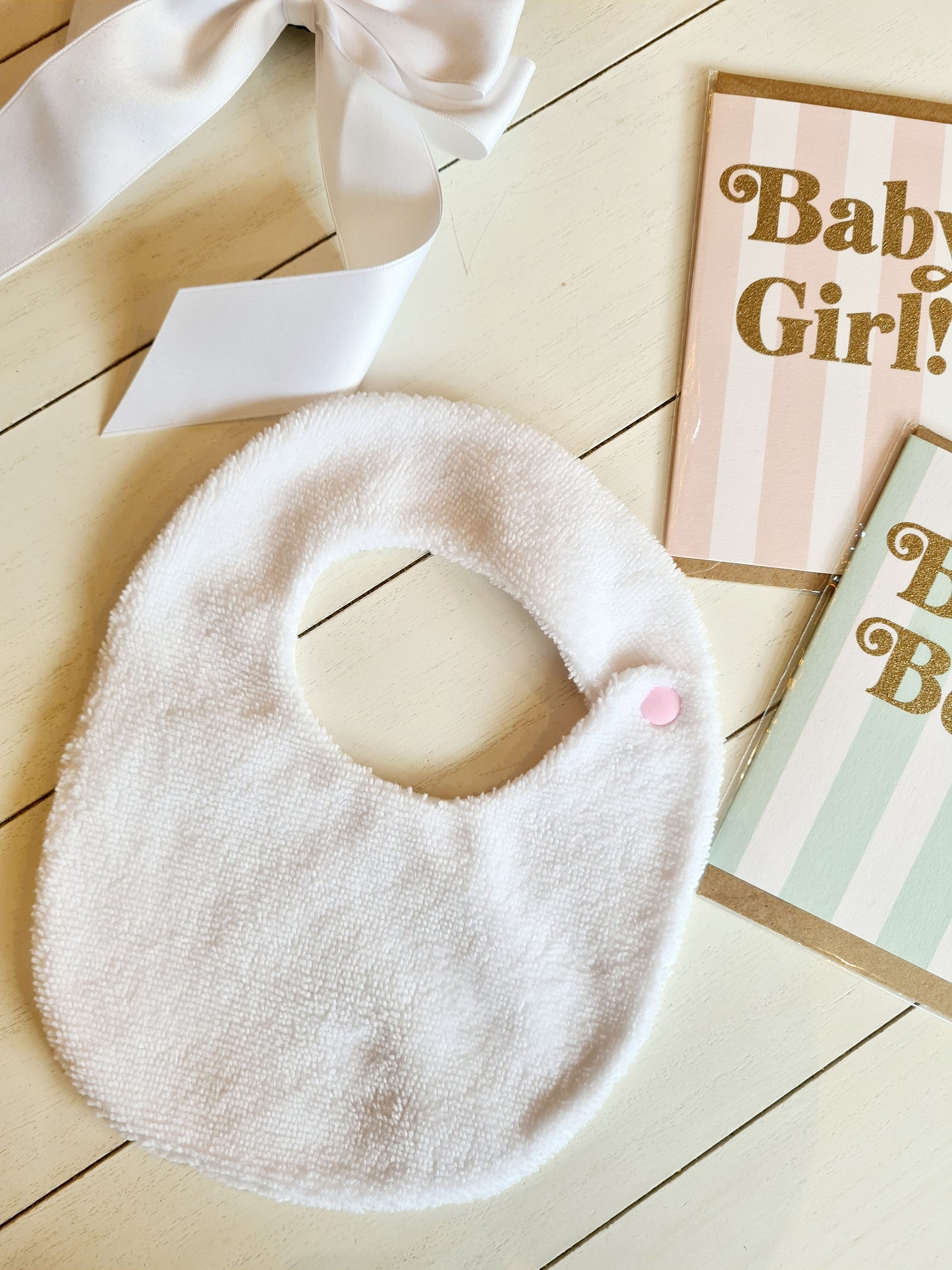 Handmade French Bamboo and Cotton Bibs